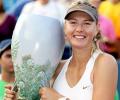 Sharapova sinks Jankovic in Cincinnati final