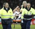 Manchester United defender Vidic out for the season