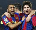 Messi strikes late to rescue nervous Barcelona