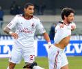 Substitute Pato grabs win for leaders Milan