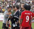 Oman awarded win after violence stops WC qualifier