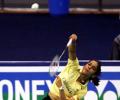 Saina in Indonesia Open final