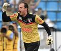 Rare record: Brazilian 'keeper scores 100th goal