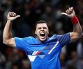 World Tour Finals: Tsonga on song, knocks Nadal out