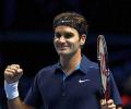 Federer beats Ferrer to reach London final