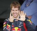 Vettel takes record pole in Brazil