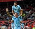 Rampaging City hit United for six in Manchester derby