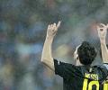 Champions League: Messi sets up Barca win, Milan down Plzen