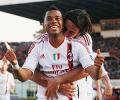 Controversy over Robinho goal as Milan held at Catania