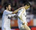 Real thrash Osasuna, have 6-point lead over Barca