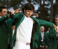 Tearful Watson wins Augusta Masters in playoff