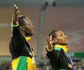 Bolt, Blake put on show of speed in Jamaica