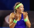 Azarenka survives scare to make Stuttgart semis