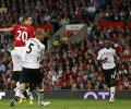 EPL: Van Persie strikes as United edge Fulham 3-2