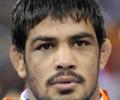 Sushil, Amit bag gold in wrestling for India