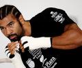 Haye and Chisora clash in post-fight brawl