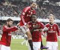 Milan keep the goals flowing to lead Serie A