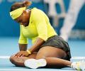 Injury scare for Serena ahead of Australian Open