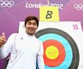 S Korea's blind archer sets world record, Indians flop