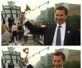 Oops! British minister's blooper with Olympic bell