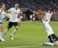 Bender strikes late to seal German win over Denmark