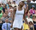 Venus descends with first round Wimbledon defeat