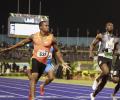 Yohan Blake shocks Usain Bolt to claim 100m title