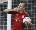 Bundesliga: Robben hat-trick sees Bayern rout Berlin