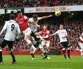 Arsenal waste two-goal lead to draw with Fulham