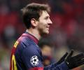 Messi sends Barca through, Chelsea lose to Juventus