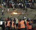 Drogba double for Ivorians sparks riot in Dakar