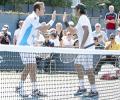 Paes in quarters of men's, mixed doubles