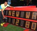 Merritt sets hurdles world record, Bolt, Blake win