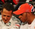 Sports Shorts: Hamilton not chasing Schumacher's F1 title record