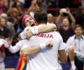 Davis Cup: Serbia, Canada eye semis berth after epic wins