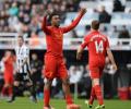 Spurs saved by late own goal, Liverpool hit six