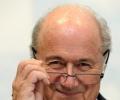 I'm no ruthless parasite, Blatter tells Oxford students