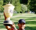 Woods coasts to seven-shot win at WGC-Bridgestone Invitational