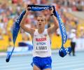 Ivanov gives Russia men's 20km walk gold; Indians disappoint