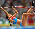 Isinbayeva's comeback thwarted by injury