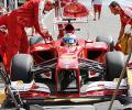 Formula One: Vettel, Alonso suffer punctures at Spa, demand answers