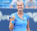 Kvitova to meet Halep in New Haven Open final