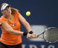 Cancer survivor Kleybanova back with a bang at US Open