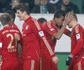 Bayern open 18-point lead with 2-0 win at Wolfsburg