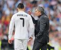 Ronaldo backs Mourinho following fans' backlash