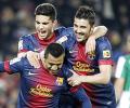 King's Cup: Barca maul Cardoba 5-0 after Villa double