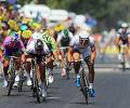 Tour de France: Kittel pips Cavendish to take stage 12