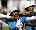 Archery World Cup: Das-Deepika eye bronze after semis loss