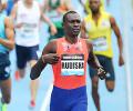 Injured Rudisha to miss rest of season, return in March