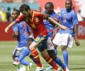 Spain hold on for friendly win over Haiti